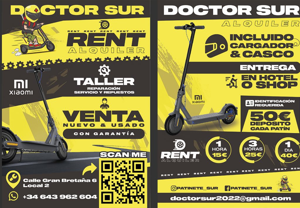 FLyer promocional realizado en Pictografica Tenerife
