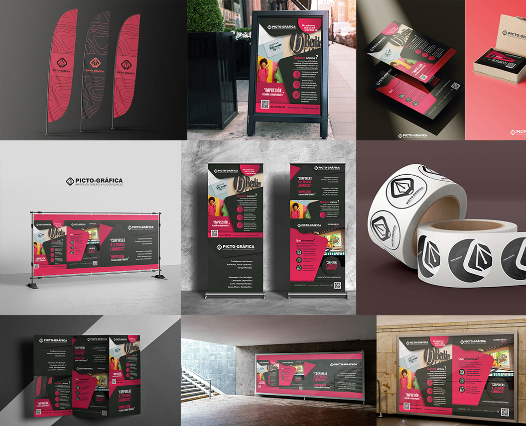 diferentes servicios de impresión ofrecidos por pictográfica en Tenerife