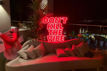 NeonFlex Rojo en Fiesta de Tenerife