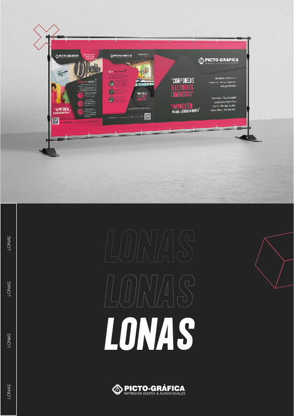 lonas publicitarias Tenerife valla exterior resistente