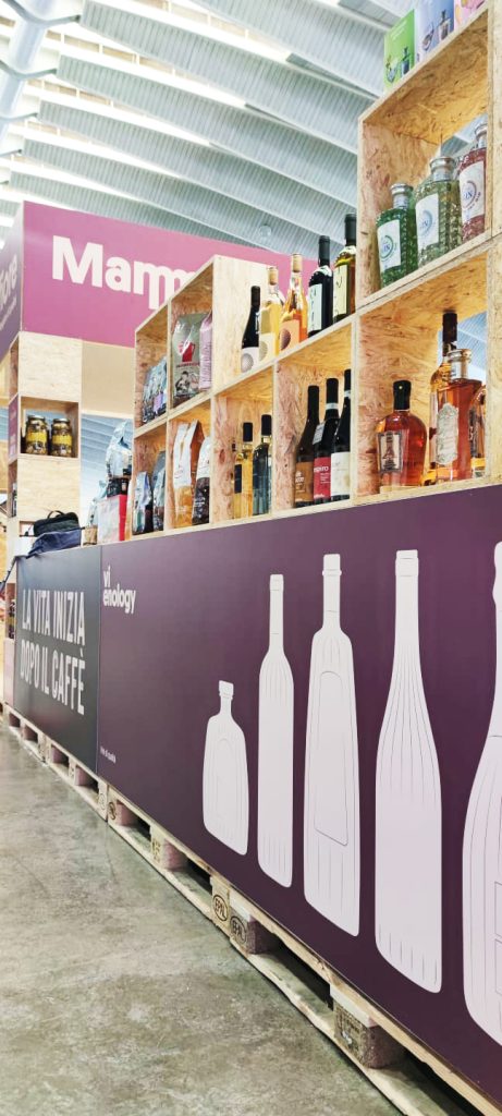 Decoración para stan en evento