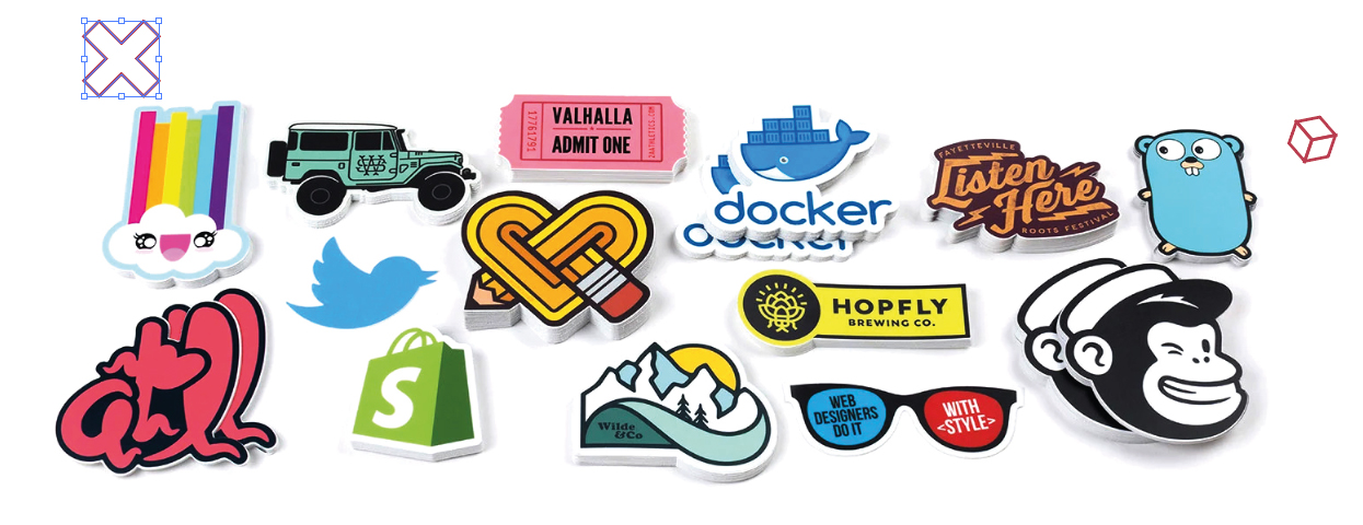 pegatinas personalizadas Tenerife stickers troquelados Pictográfica