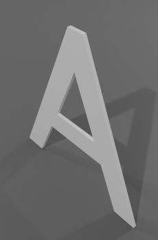 Letras de PVC