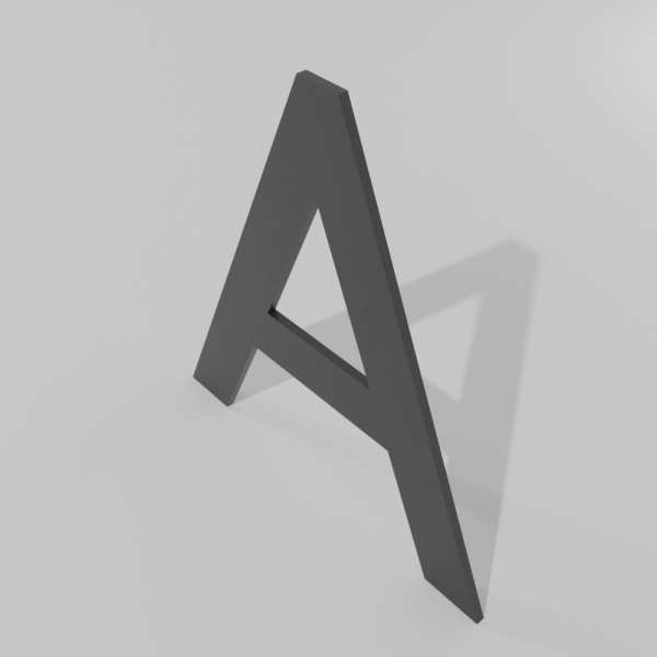 Letras de PVC
