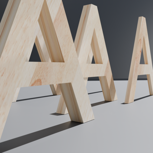 Letras de Madera