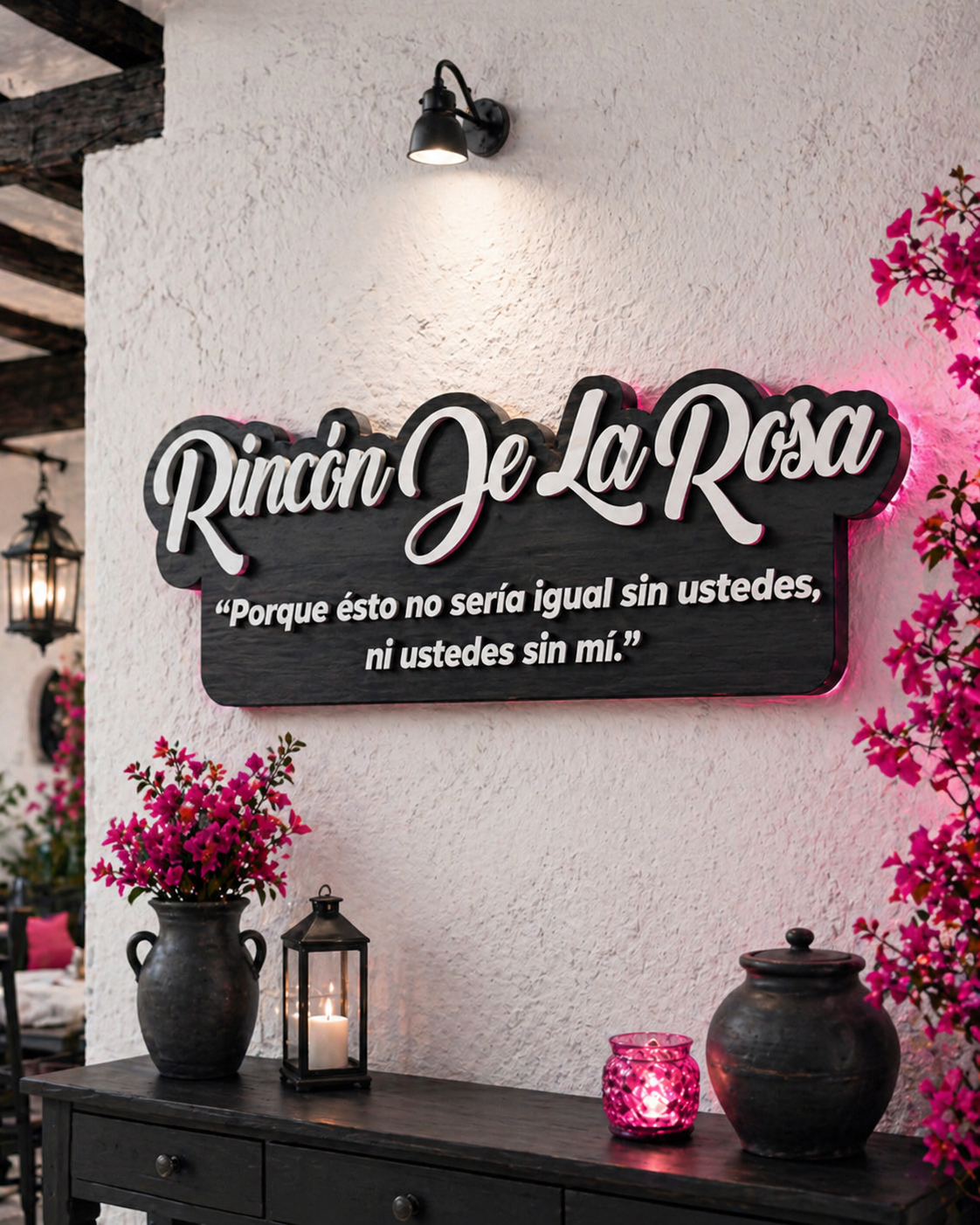 Letreros de madera personalizados en Tenerife